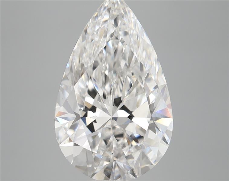 IGI 3.05 Carat Pear Lab Grown Diamond 人工培育鑽石 實驗室人造鑽石