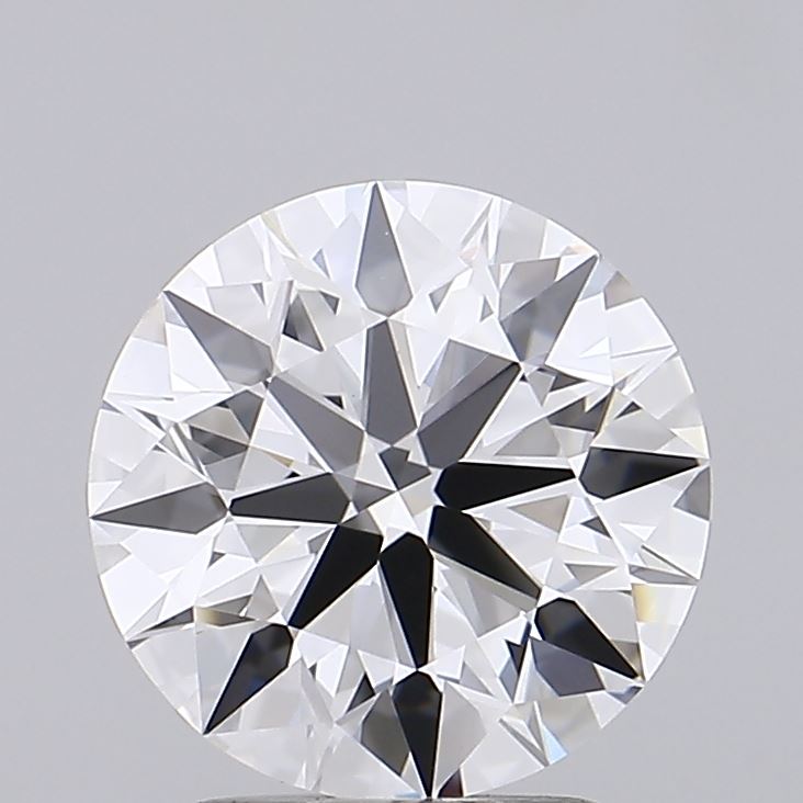 IGI 2.57 Carat Round Brilliant Lab Grown Diamond