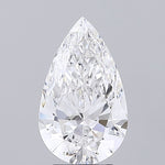 IGI 2.89 Carat Pear Lab Grown Diamond 人工培育鑽石 實驗室人造鑽石