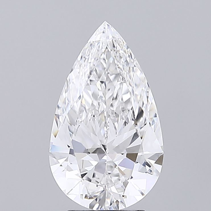 IGI 2.89 Carat Pear Lab Grown Diamond 人工培育鑽石 實驗室人造鑽石