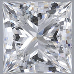 IGI 1.50 Carat Princess Cut Lab Grown Diamond 人工培育鑽石 實驗室人造鑽石