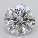 GIA 3.02 Carat Round Brilliant Lab Grown Diamond