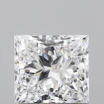 IGI 0.81 Carat Princess Cut Lab Grown Diamond