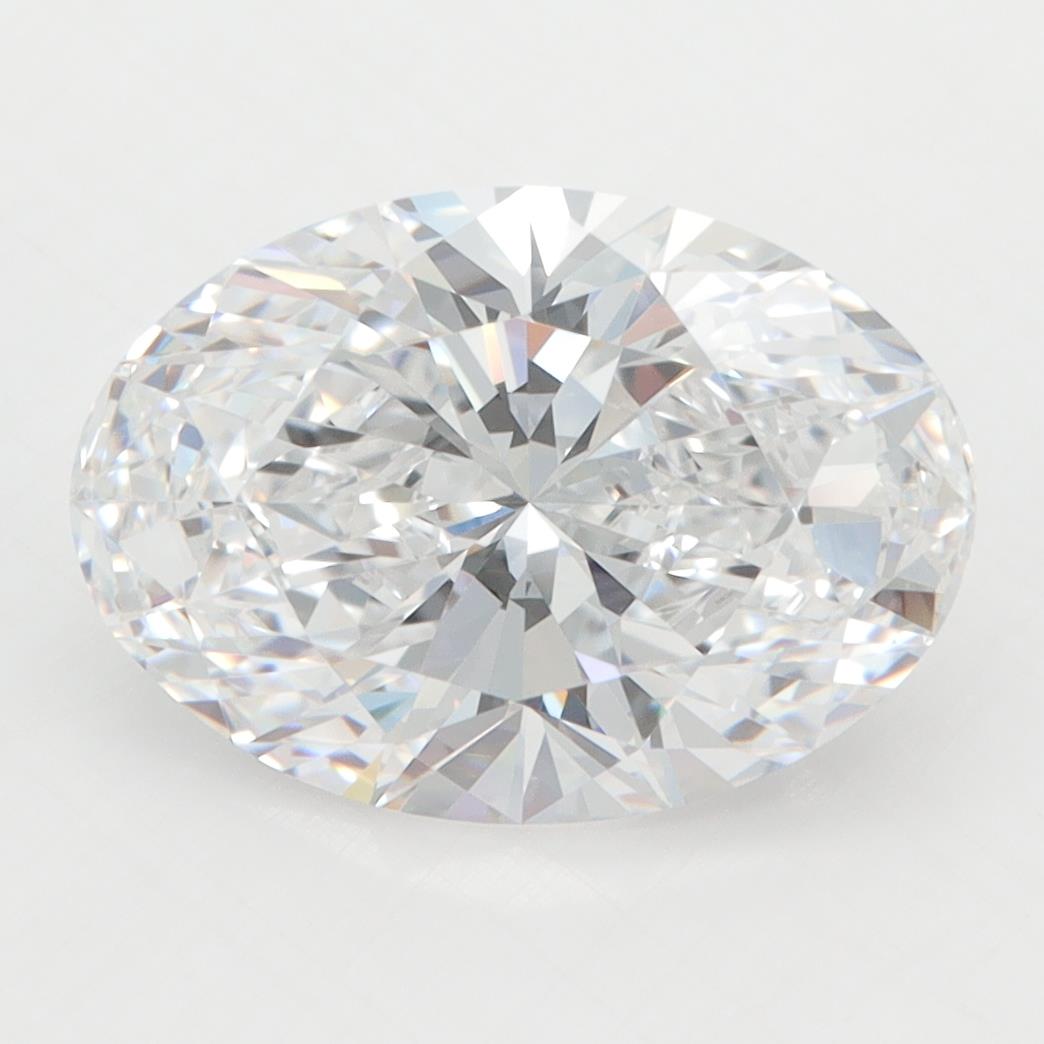 GIA 3.71 Carat Oval Lab Grown Diamond 人工培育鑽石 實驗室人造鑽石