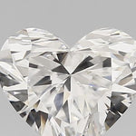 IGI 1.34 Carat Heart Lab Grown Diamond