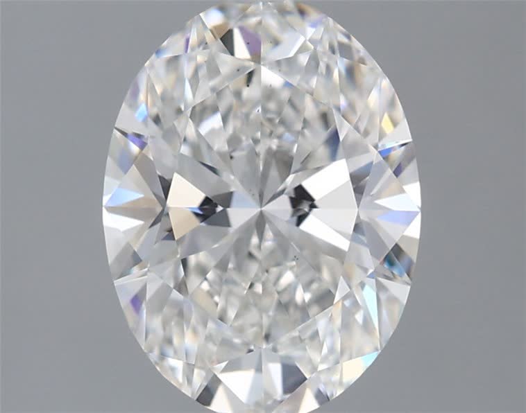 IGI 1.55 Carat Oval Lab Grown Diamond