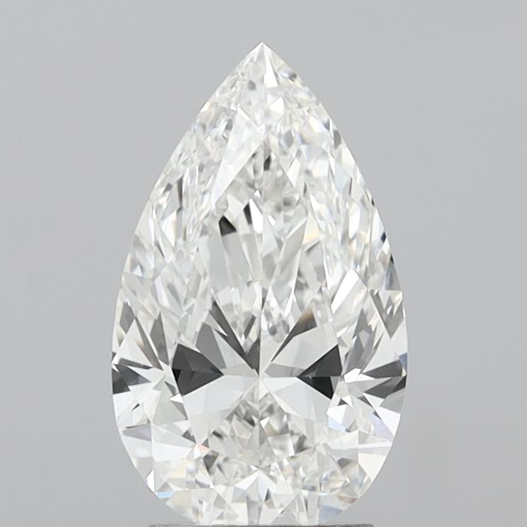 IGI 2.84 Carat Pear Lab Grown Diamond 人工培育鑽石 實驗室人造鑽石