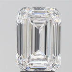 GIA 4.08 Carat Emerald Lab Grown Diamond 人工培育鑽石 實驗室人造鑽石