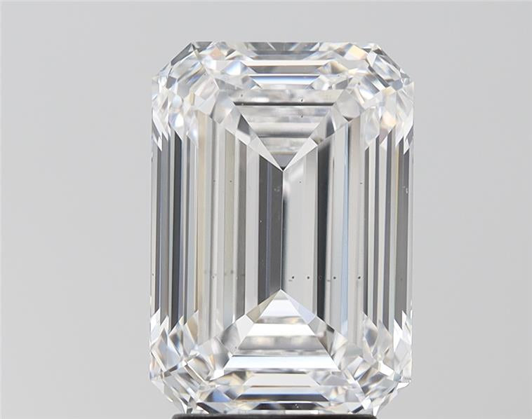 GIA 4.08 Carat Emerald Lab Grown Diamond 人工培育鑽石 實驗室人造鑽石