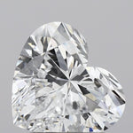 IGI 1.41 Carat Heart Lab Grown Diamond