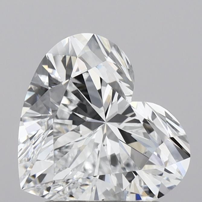 IGI 1.41 Carat Heart Lab Grown Diamond