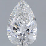 IGI 1.61 Carat Pear Lab Grown Diamond 人工培育鑽石 實驗室人造鑽石