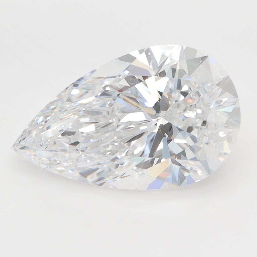 GIA 3.10 Carat Pear Lab Grown Diamond 人工培育鑽石 實驗室人造鑽石