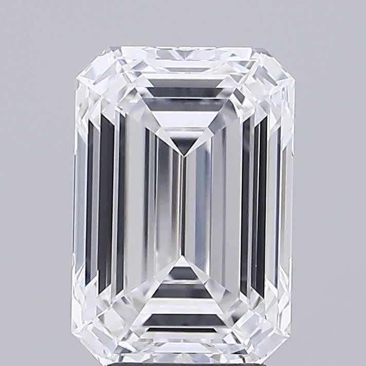 GIA 3.99 Carat Emerald Lab Grown Diamond 人工培育鑽石 實驗室人造鑽石