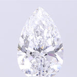GIA 3.70 Carat Pear Lab Grown Diamond 人工培育鑽石 實驗室人造鑽石