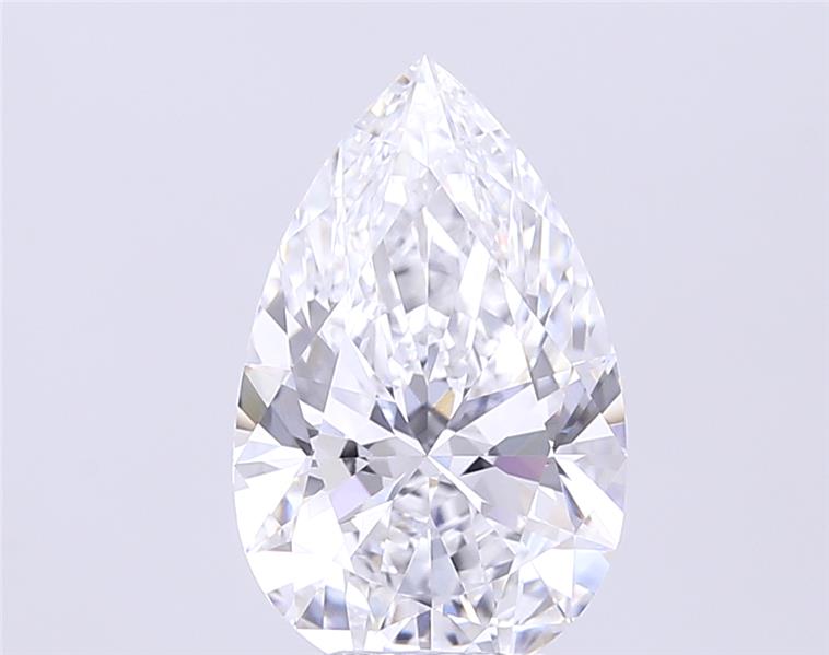 GIA 3.70 Carat Pear Lab Grown Diamond 人工培育鑽石 實驗室人造鑽石