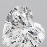 IGI 1.51 Carat Heart Lab Grown Diamond