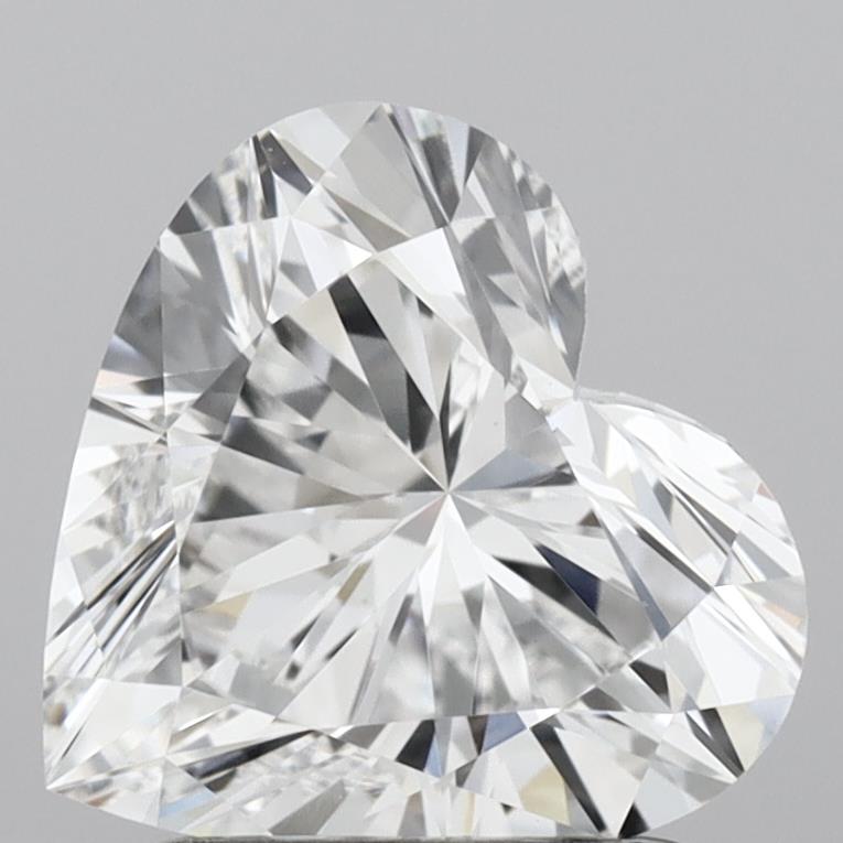 IGI 1.51 Carat Heart Lab Grown Diamond