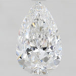 IGI 1.63 Carat Pear Lab Grown Diamond 人工培育鑽石 實驗室人造鑽石