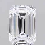 GIA 4.11 Carat Emerald Lab Grown Diamond 人工培育鑽石 實驗室人造鑽石