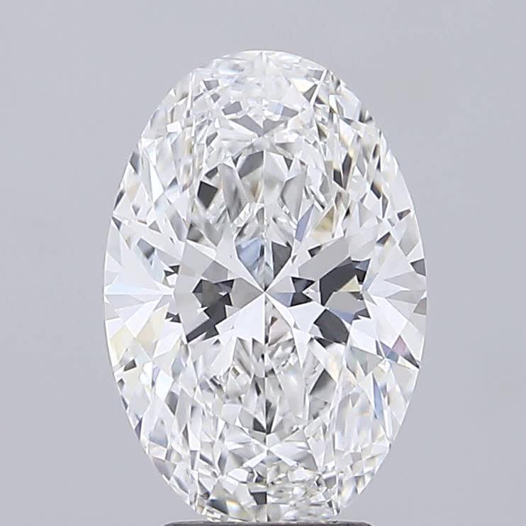 IGI 3.79 Carat Oval Lab Grown Diamond 人工培育鑽石 實驗室人造鑽石