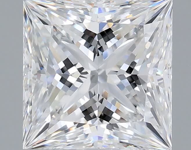 IGI 2.55 Carat Princess Cut Lab Grown Diamond 人工培育鑽石 實驗室人造鑽石