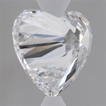 IGI 1.48 Carat Heart Lab Grown Diamond