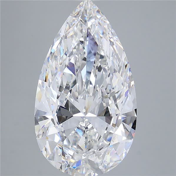 IGI 6.05 Carat Pear Lab Grown Diamond 人工培育鑽石 實驗室人造鑽石