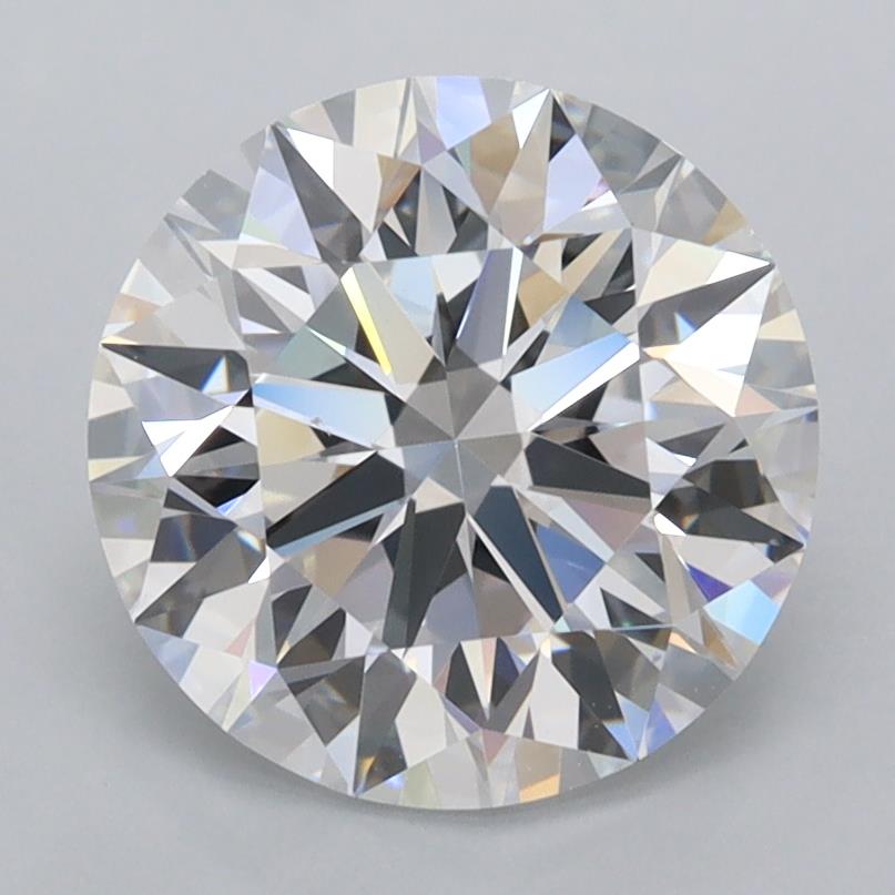 IGI 2.74 Carat Round Brilliant Lab Grown Diamond 人工培育鑽石 實驗室人造鑽石