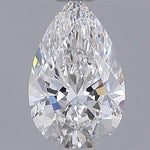IGI 1.31 Carat Pear Lab Grown Diamond 人工培育鑽石 實驗室人造鑽石