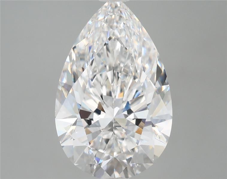 IGI 3.47 Carat Pear Lab Grown Diamond 人工培育鑽石 實驗室人造鑽石