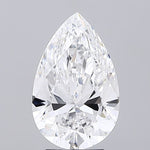 IGI 3.67 Carat Pear Lab Grown Diamond 人工培育鑽石 實驗室人造鑽石