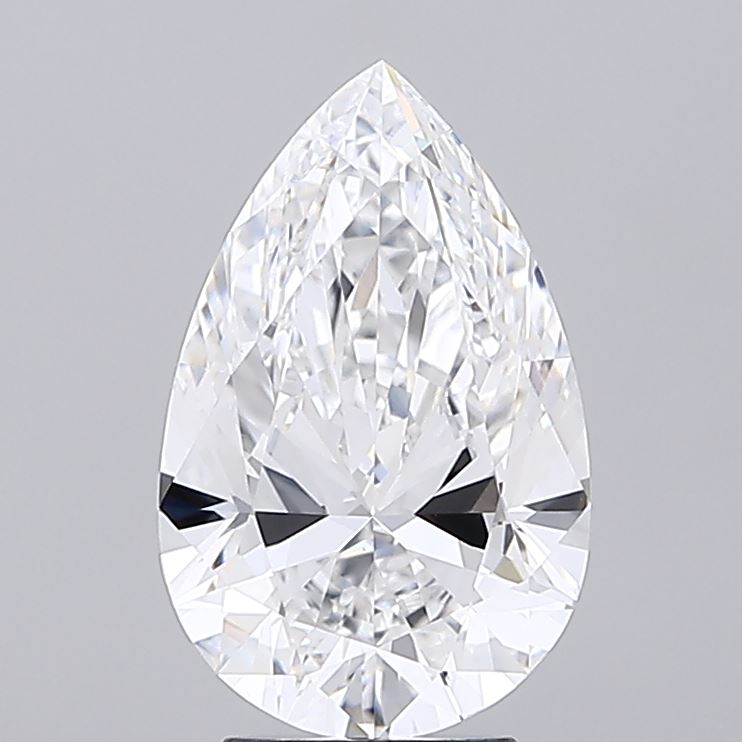 IGI 3.67 Carat Pear Lab Grown Diamond 人工培育鑽石 實驗室人造鑽石