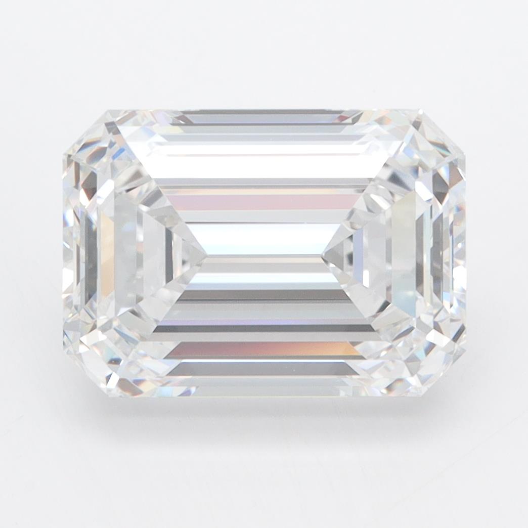 GIA 4.38 Carat Emerald Lab Grown Diamond 人工培育鑽石 實驗室人造鑽石