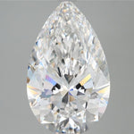 IGI 4.06 Carat Pear Lab Grown Diamond 人工培育鑽石 實驗室人造鑽石