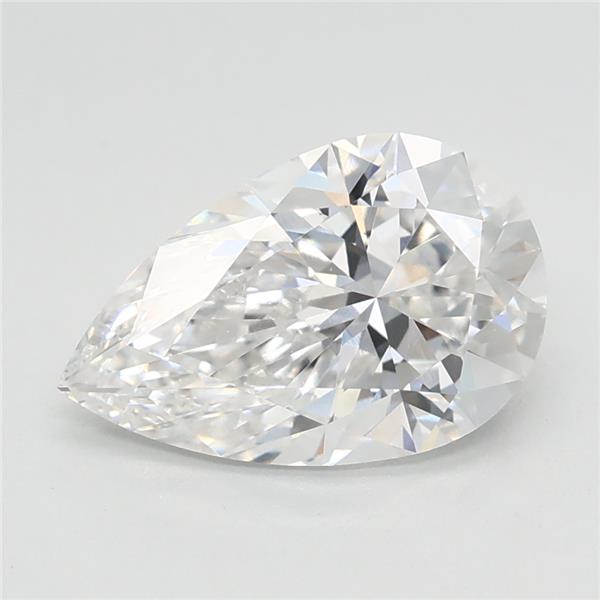 IGI 1.54 Carat Pear Lab Grown Diamond