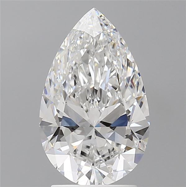 IGI 2.60 Carat Pear Lab Grown Diamond 人工培育鑽石 實驗室人造鑽石