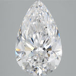 IGI 3.58 Carat Pear Lab Grown Diamond 人工培育鑽石 實驗室人造鑽石