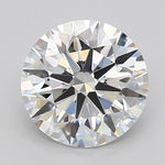 IGI 2.51 Carat Round Brilliant Lab Grown Diamond