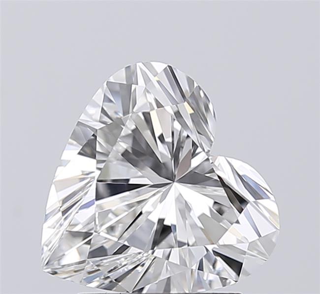 IGI 1.54 Carat Heart Lab Grown Diamond