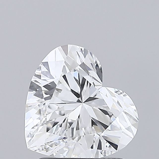 IGI 1.59 Carat Heart Lab Grown Diamond