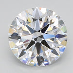 GIA 2.44 Carat Round Brilliant Lab Grown Diamond