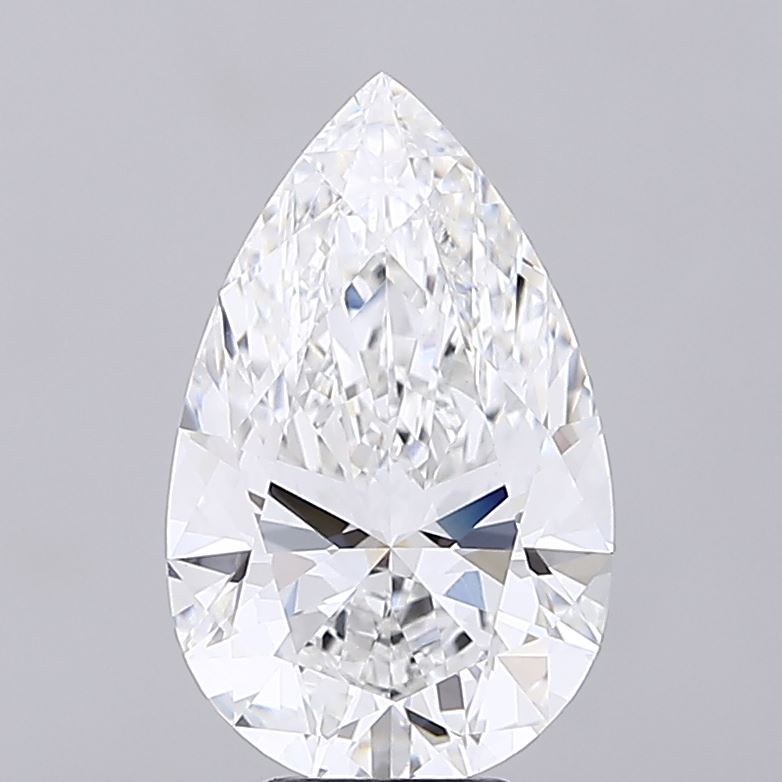 IGI 6.06 Carat Pear Lab Grown Diamond 人工培育鑽石 實驗室人造鑽石