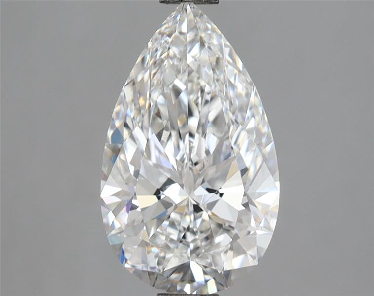 IGI 2.53 Carat Pear Lab Grown Diamond