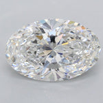 IGI 1.58 Carat Oval Lab Grown Diamond 人工培育鑽石 實驗室人造鑽石