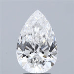 IGI 3.66 Carat Pear Lab Grown Diamond 人工培育鑽石 實驗室人造鑽石