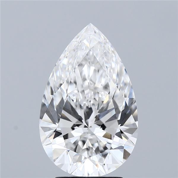 IGI 3.66 Carat Pear Lab Grown Diamond 人工培育鑽石 實驗室人造鑽石