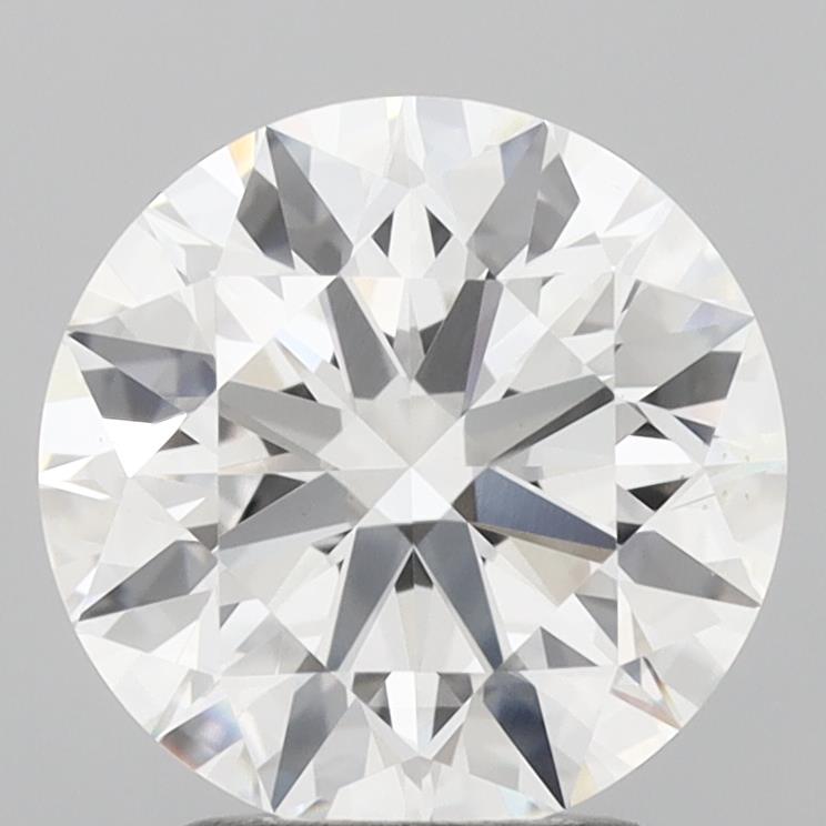 IGI 2.59 Carat Round Brilliant Lab Grown Diamond