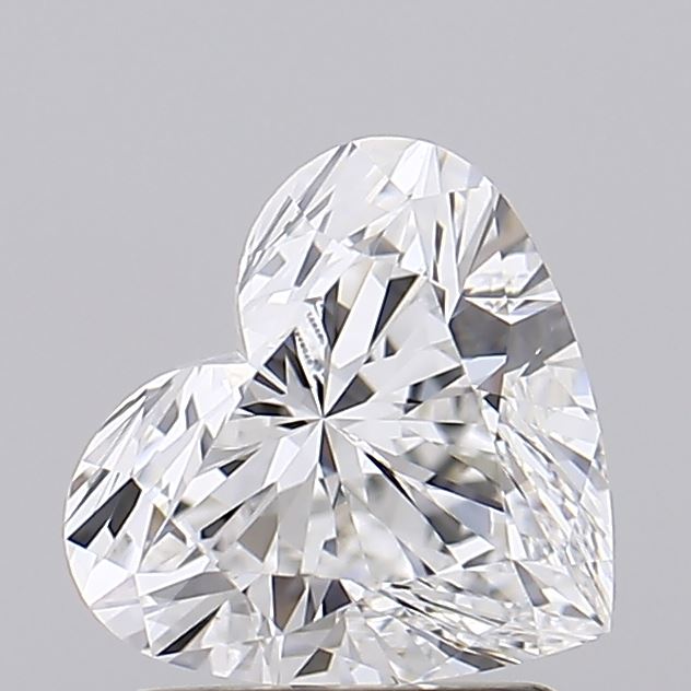 IGI 1.48 Carat Heart Lab Grown Diamond