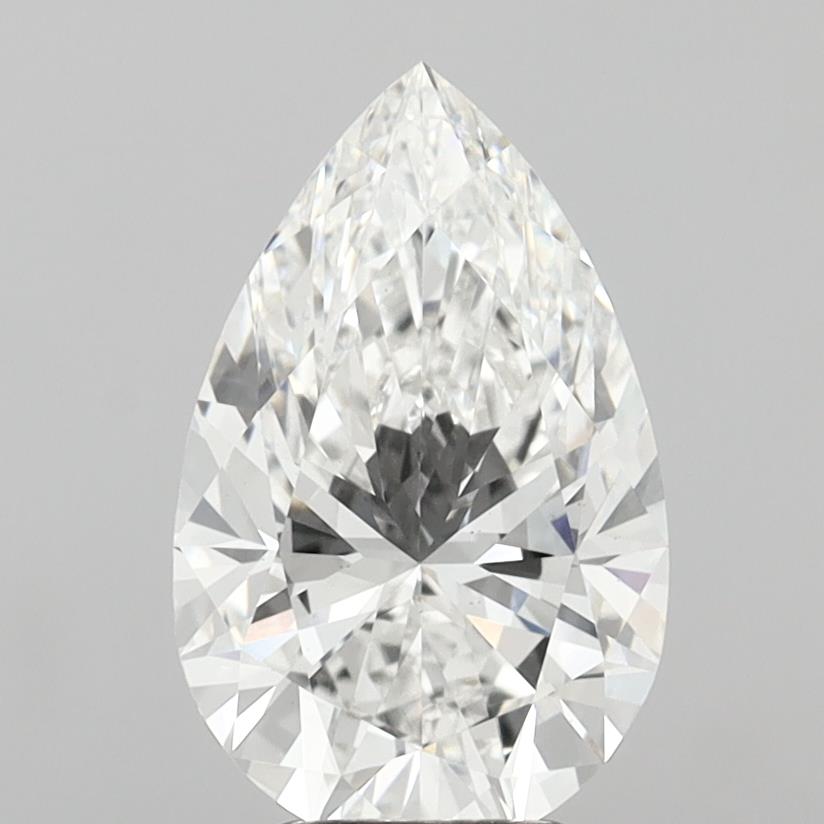 IGI 4.06 Carat Pear Lab Grown Diamond 人工培育鑽石 實驗室人造鑽石